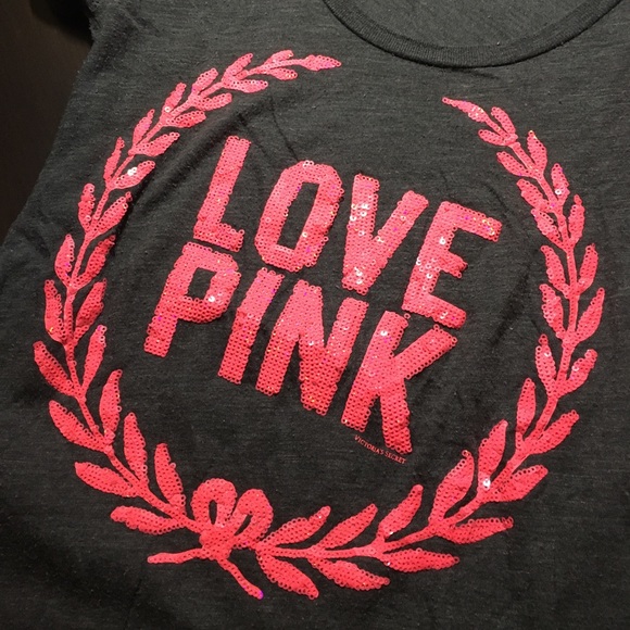 Set of 2 pink by Victoria Secret women’s T-shirt - Picture 4 of 7